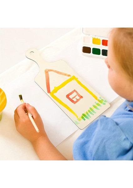 Pürüzsüz Yüzey Dayanıklı Ahşap Dıy Doğrama Tahtası Mutfak Dekorasyonu 12 Paket (Yurt Dışından) fiyatları