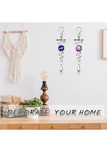 Top Spiral Kuyruk Dekoratif Rüzgar Spinner Sabitleyici Rüzgar Çanları Asılı Rüzgar Topu Spinner Bahçe Süslemeleri Için (Yurt Dışından) indirimleri