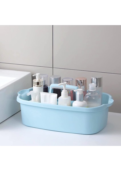 Banyo, Yatak Odası Için Saplı Plastik Saklama Sepeti Taşınabilir Duş Tote Organizatör Sepeti, (Yurt Dışından) fırsatları