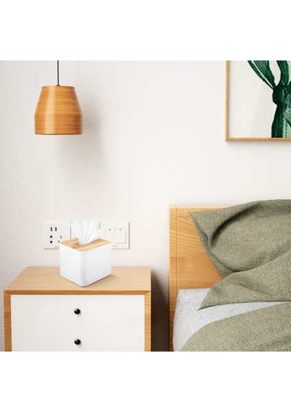 Ahşap Kapaklı Kare Doku Kutusu Doku Kutusu Ev Çıkarılabilir Mini Ahşap Doku Kutusu (Yurt Dışından) indirimleri