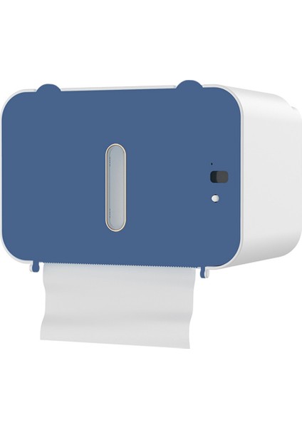 Duvara Monte Otomatik Mendil Indüksiyon Tuvalet Kağıdı Tutucu Mendil Kutusu Rafı Otomatik Kağıt Havlu Dispenseri (Yurt Dışından)