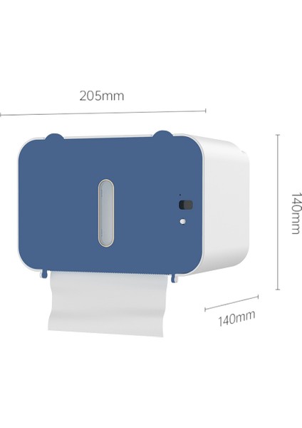 Duvara Monte Otomatik Mendil Indüksiyon Tuvalet Kağıdı Tutucu Mendil Kutusu Rafı Otomatik Kağıt Havlu Dispenseri (Yurt Dışından) indirimleri