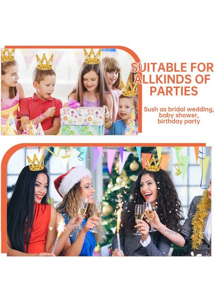 12 Pcs Mini Taç Kek Topper, Altın ve Gümüş Rhinestone Taç Kek Topper Süslemeleri Bebek Duş Doğum Günü Partisi Için (Yurt Dışından) fırsatları