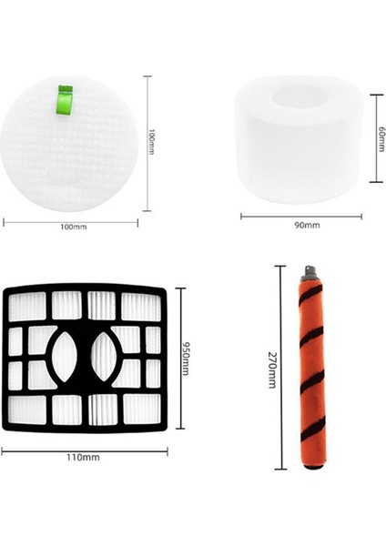 Elektrikli Süpürge Yedek Parçaları AX952 AX951 AX950 AZ1002 Dik Elektrikli Süpürge Yedek Parça Aksesuarları (Yurt Dışından)