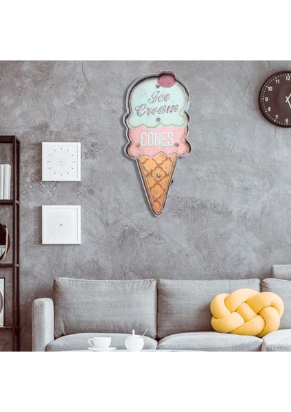 Dondurma Işaretleri Vintage Cafe Shop Dekoratif Neon Işık Ev Dekor Metal Plaka Duvar Retro Kahve Plak (Yurt Dışından) fiyatları