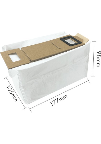 12 Paket Vakum Torbası Değiştirme S7 T7S T7S Plus Toz Torbası Elektrikli Süpürge Aksesuarları Yedek Parça (Yurt Dışından)