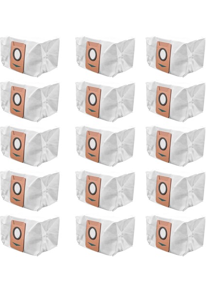 Deebot X1 Omnı Robotlu Süpürge Için Yüksek Kapasiteli Sızdırmaz Toz Torbası Yedek Parçalar, 15 Paket (Yurt Dışından)