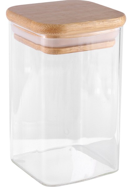 Bambu Kapaklı 12 Adet Cam Baharat Kavanozları, 8 Oz Hava Geçirmez Kare Baharat Kapları, Baharat Tuz Şekeri Için Boş Baharat Kavanozları (Yurt Dışından) indirimleri