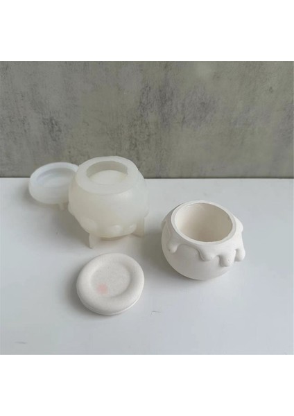 Dıy Bal Kavanozu Silikon Kalıp Alçı Mum Kapaklı Kutu Zanaat Kalıp El Yapımı Takı Saklama Kabı Reçine Çimento Kalıp (Yurt Dışından) fırsatları