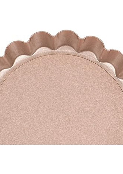 Çıkarılabilir Alt Kalıplı 20 Adet Mini Tart Tavaları 4 Inç Yuvarlak Yapışmaz Tart Tavaları Kek, Tatlı Pişirme Vb. Için Uygundur. (Yurt Dışından)