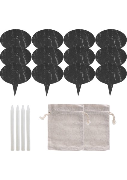 Şarküteri Tahtası Için Peynir Işaretleyicileri, 18PCS Peynir Etiketi Işareti Seti, Peynir Işaretleyici Seti, Peynir Adı (Yurt Dışından)