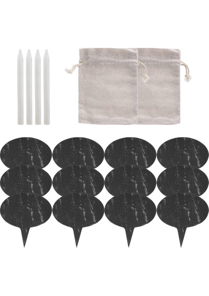 Şarküteri Tahtası Için Peynir Işaretleyicileri, 18PCS Peynir Etiketi Işareti Seti, Peynir Işaretleyici Seti, Peynir Adı (Yurt Dışından)