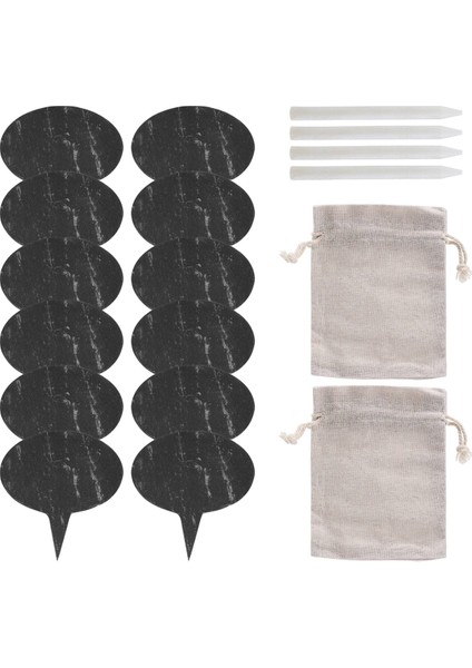 Şarküteri Tahtası Için Peynir Işaretleyicileri, 18PCS Peynir Etiketi Işareti Seti, Peynir Işaretleyici Seti, Peynir Adı (Yurt Dışından)