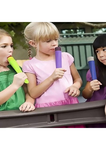 30 Parça Yaz Popsicle Mutfak Dıy Rastgele Renkler Gıda Sınıfı Silikon Dondurulmuş Dondurma (Yurt Dışından)