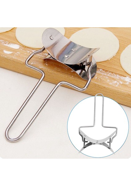 4 Adet Köfte Yapımcısı, 2 Boyutlu Dumpling Skin Maker ve 2 Boyutlu Börek, Hamur Pres Kesici Börek Yapımcısı (Yurt Dışından)