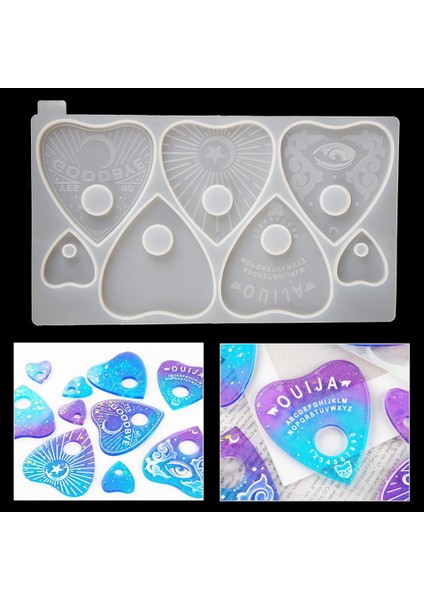 Kolye Anahtarlık Küpe Için Yapay Tahta Silikon Kalıp, Reçine El Sanatları Için Reçine Kalıp 1 Adet (Yurt Dışından) fırsatları