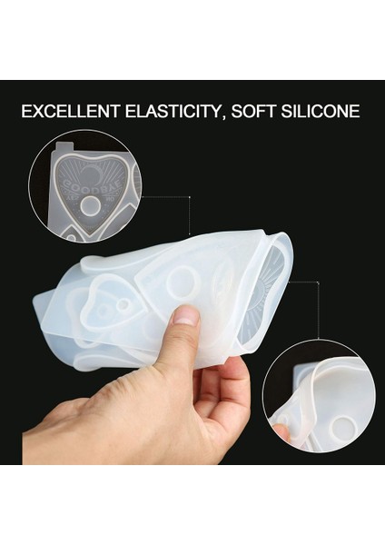 Kolye Anahtarlık Küpe Için Yapay Tahta Silikon Kalıp, Reçine El Sanatları Için Reçine Kalıp 1 Adet (Yurt Dışından) indirimleri