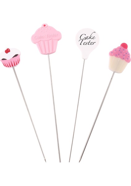 Kek Test Cihazı Iğneleri, Paslanmaz Çelik Yeniden Kullanılabilir Kek Tadım Iğneleri, Mutfak Için Kek Test Cihazı Şiş Iğneleri (Yurt Dışından)