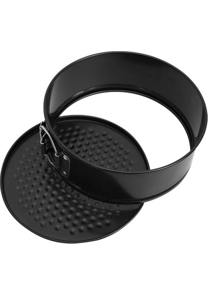 Metal Yuvarlak Pişirme Kabı Bakeware Yapışmaz Kalıp Pişirme Tavaları Mutfak Kek Aracı Kek, 22 cm (Yurt Dışından)