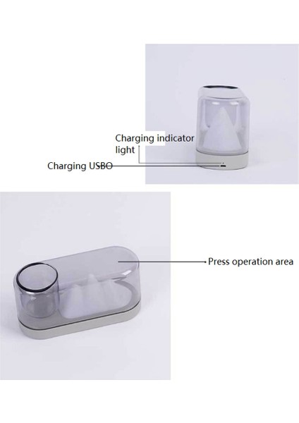 Iskandinav Basit LED Gece Lambası USB Şarj Göz Koruması Saksı Işıkları Oturma Odası Yatak Odası Başucu Masa Lambası Pembe (Yurt Dışından) fırsatları