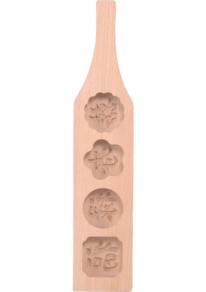 Ahşap Ay Kek Kalıbı Pasta Kalıp Pişirme Aracı Yapımı Için Maş Fasulyesi Kek Fondan Kek Kalıbı Çikolata Kalıp Kek Dekorları (D) (Yurt Dışından)