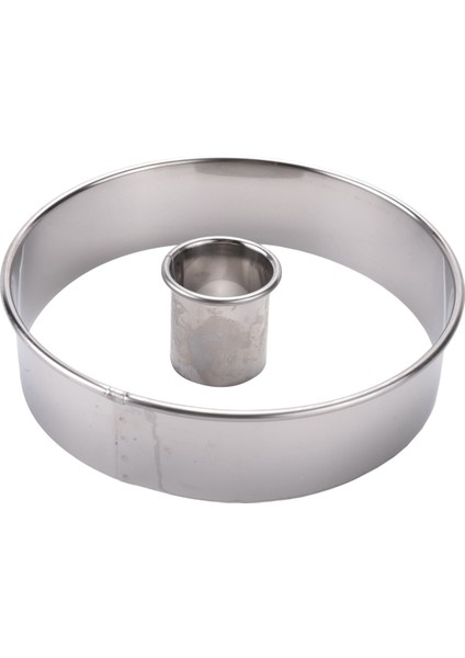 Çerez Bisküvi Kesici Seti, Yuvarlak Paslanmaz Çelik Pasta Yüzükler 12 Parça Donut Hamur Işleri Fondan Kek Için Yuvarlak Kutu ile (Yurt Dışından) fiyatları