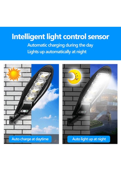 Yükseltilmiş 168LED Güneş Enerjili Sokak Lambası Açık Su Geçirmez LED Bahçe Duvarı Için Ayarlanabilir Açı Solar Lamba Dahili 3000 Mah (Yurt Dışından) indirimleri