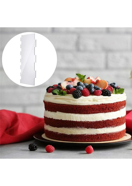 2 Adet Yeni Zikzak Şeffaf Kek Kazıyıcı Çizgili Kenar Kek Kazıyıcı Kek Kazıyıcı Oyma Aracı Silikon (Yurt Dışından) indirimleri