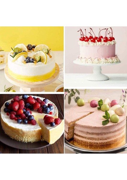 2 Adet Silikon Kek, 8 Inç Yuvarlak Kek Tenekeleri, Yapışmaz Pişirme, Çikolata / Ekmek Için Bakeware (Yurt Dışından)