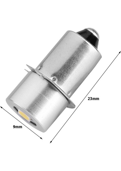 1W P13.5S LED El Feneri Ampulü, 100~110LM 2700~7000K Yedek Ampul Torch Lambası Acil Çalışma Işığı (6V) (Yurt Dışından)