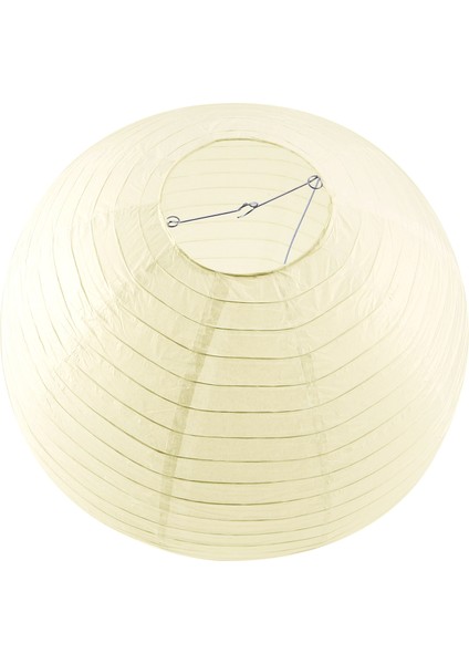 Parti Düğün Için 1 x Çin Japon Kağıt Fener Abajur, 50CM(20") Kremsi-Beyaz (Yurt Dışından)