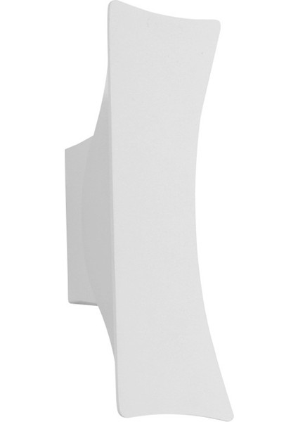 Açık Su Geçirmez Duvar Lambası Basit Teras Bahçe Lambası Yatak Odası Başucu Lambası Koridor Balkon Işığı (Beyaz) Sıcak Beyaz Işık (Yurt Dışından)