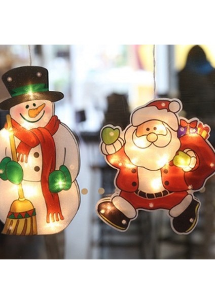 Noel Dekoratif Işıklar Noel Modelleme Işıkları Atmosfer Işıkları Pencere Işıkları Dize Küçük Fenerler (F) (Yurt Dışından) indirimleri