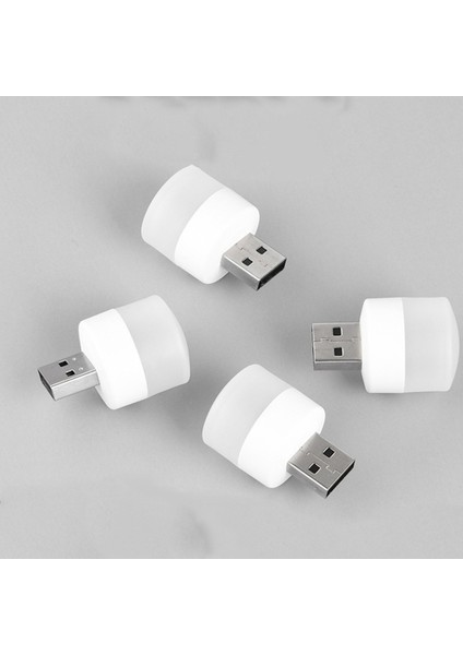 8 Adet Gece USB Işık Mini LED Ampul, Kompakt, Yatak Odası, Banyo, Çocuk Odası, Koridor, Mutfak Işıkları (Sıcak Işık) (Yurt Dışından) modelleri