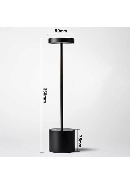 LED Bar Masa Lambası Modern Restoran Yemeği Standı Aydınlatma Armatürleri Şarj Edilebilir Masa Lambası Yemek Odası Ev Dekor F (Yurt Dışından) indirimleri