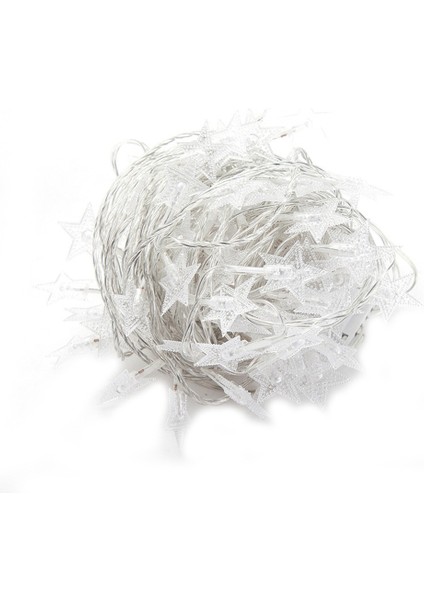 2 Dize Noel Yıldız Işıkları Cadılar Bayramı Dize Işıkları Atmosferik Yıldız Dize Işıkları Tatil Pencere Dekorasyonu (Yurt Dışından)