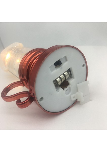 Retro Küçük Gaz Lambası Elektronik Mum LED Işık Fener Dekorasyon Süsler Hediye Rüzgar Lambası (Yurt Dışından)
