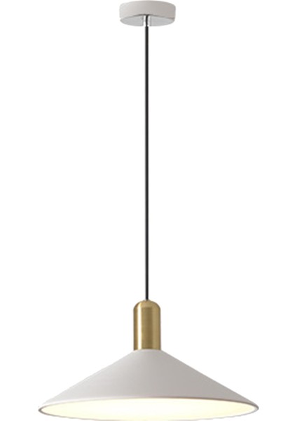 Bar Lambası Mutfak Sarkıt Ev Sarkıt Aydınlatma Yatak Odası Tavan Işıkları-Beyaz (Yurt Dışından)