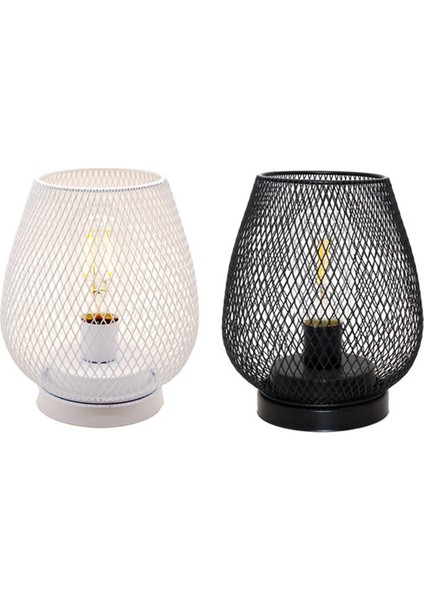 Metal Kafes LED Fener ile Güçlendirilmiş Işık LED ile Düğün Partileri Veranda Etkinlikleri Gece Lambası Için Harika (Yurt Dışından)