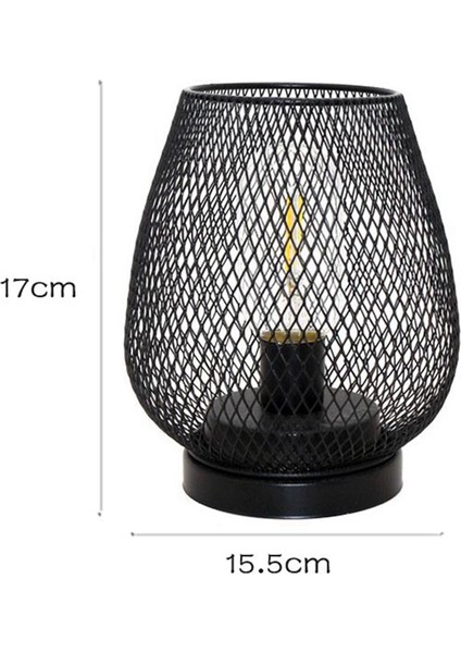 Metal Kafes LED Fener ile Güçlendirilmiş Işık LED ile Düğün Partileri Veranda Etkinlikleri Gece Lambası Için Harika (Yurt Dışından) indirimleri