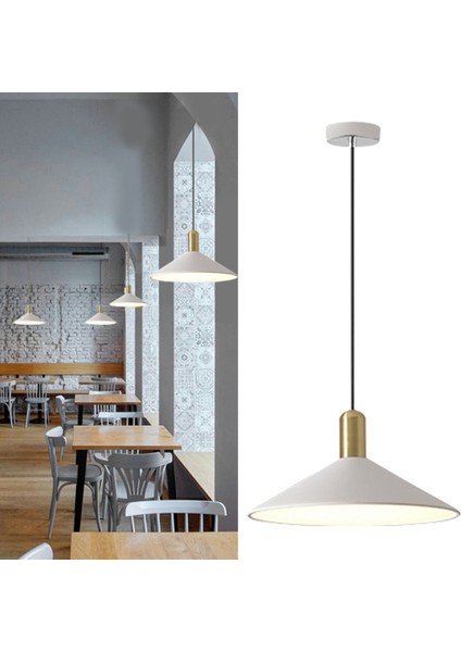 Bar Lambası Mutfak Sarkıt Ev Sarkıt Aydınlatma Yatak Odası Tavan Işıkları-Beyaz (Yurt Dışından) indirimleri
