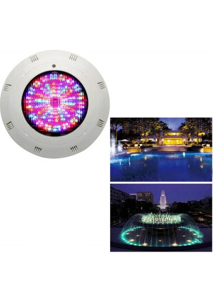 12V 18W Havuz Işığı Sualtı Renk Değiştiren LED Işıklar Rgb IP68 Uzaktan Kumandalı (18W) (Yurt Dışından)