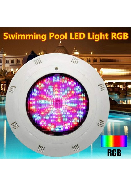 12V 18W Havuz Işığı Sualtı Renk Değiştiren LED Işıklar Rgb IP68 Uzaktan Kumandalı (18W) (Yurt Dışından) modelleri
