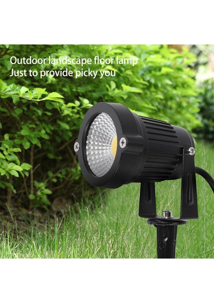 4 Adet Peyzaj Işıkları 5 W LED Bahçe Işıkları 12 V Yol Işıkları Açık Spot Cob Süper Parlak Bahçe Veranda Duvar Yard Için (Yurt Dışından)
