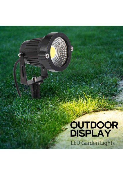 4 Adet Peyzaj Işıkları 5 W LED Bahçe Işıkları 12 V Yol Işıkları Açık Spot Cob Süper Parlak Bahçe Veranda Duvar Yard Için (Yurt Dışından)