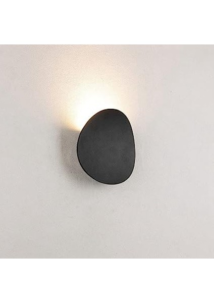 Duvar Lambası Modern Yuvarlak Basit Yatak Odası Başucu Lambası Iskandinav Kişilik Oturma Odası Koridor Koridor (Siyah) (Yurt Dışından) fiyatları