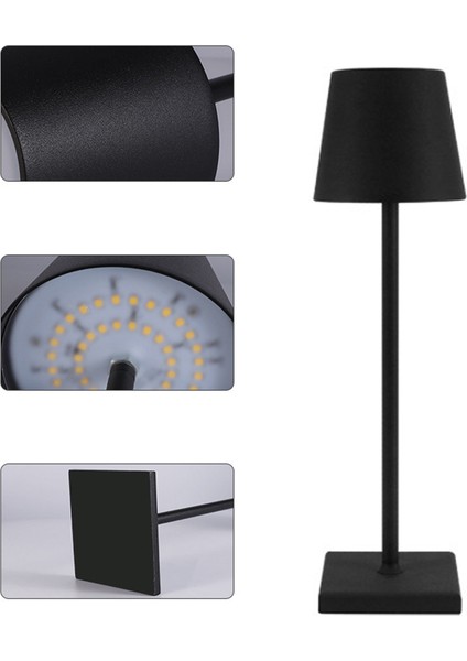 2 Paket Masa Lambası, Taşınabilir LED Masa Lambası, 5000MAH, Restoran/yatak Odası/barlar/açık Hava Partisi/kamp Için (Yurt Dışından)
