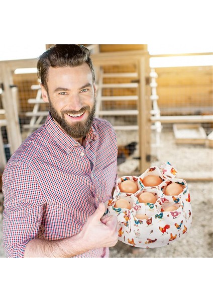 Yumurta Toplama Için 2 Adet Yumurta Çantaları Yumurta Toplama Sepeti Çiftlik Evi Tavuk Kümesi Ördek Kaz Yumurtaları Için 7 Torba ile (Yurt Dışından)