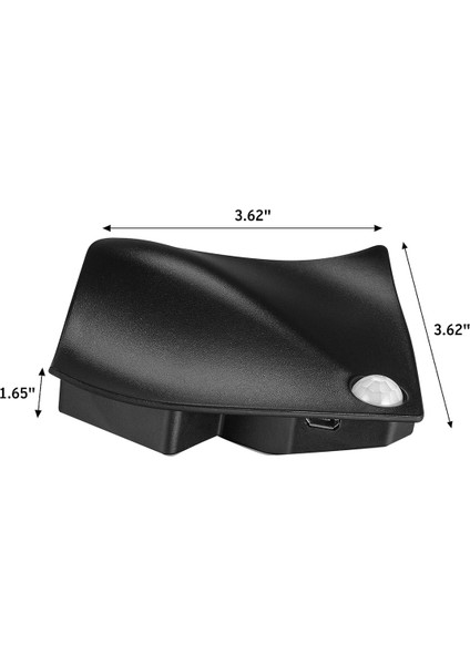 Sensörlü Duvar Aplikleri, Hareket Algılamalı Manyetik LED Duvar Lambaları, Kumandalı 2 Adet Kablosuz Duvar Lambası (Yurt Dışından)