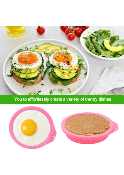 4 Adet Hava Fritöz Yumurta, Hava Fritöz Yumurta Silikon, Muffin Kapakları, Tost, Yapışmaz Hava Fritöz Aksesuarları (Yurt Dışından) fırsatları